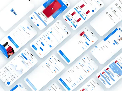 Eze Mobile dashboard design interaction design ui design user flow ux design uxdesign