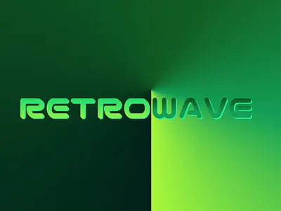 Retrowave art design graphic design illustration illustrator logo neon neon light retrowave synthwave typography vector