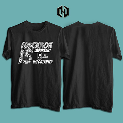 Education and Gaming branding design illustration minimal t shirt t shirt design t shirt illustration t shirts text logo typography