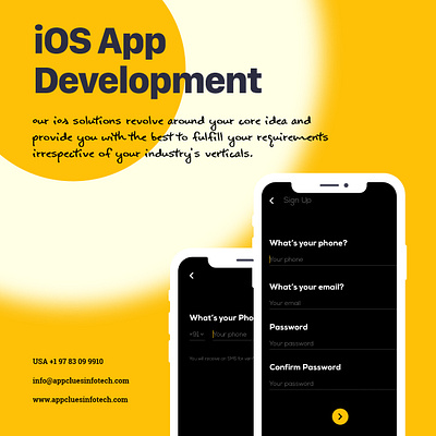 Professional iOS Mobile App Development Company in USA ios app development services