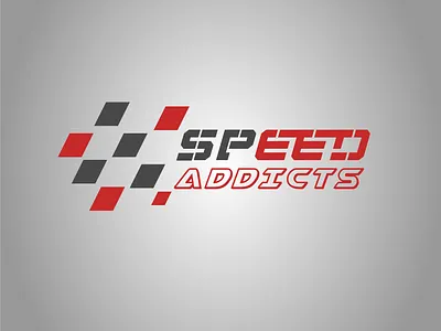 speed addicts logo flat logo logo logo design modern logo speed logo