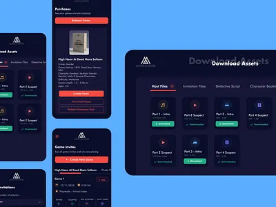 Game files download website branding dailyui design dribbble ecommerce game design interaction landing page design typography ui uidesign uidesignpatterns uiuxdesign ux website concept website design