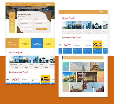 Travel Apps: TRANSEL (Part 2) design ecommerce figma travel ui user experience ux