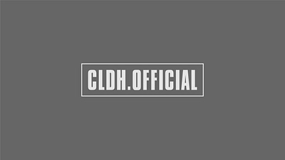 CLDH OFFICIAL dark flat logo minimal simple vector