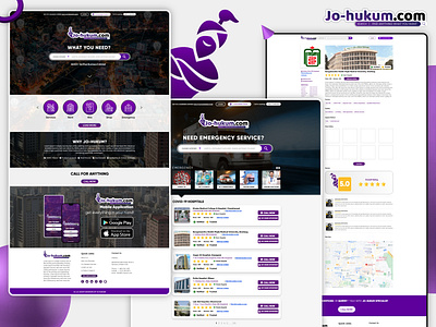 jo-hukum.com 3d app design branding figma icon identity illustration logo mark sketch ui