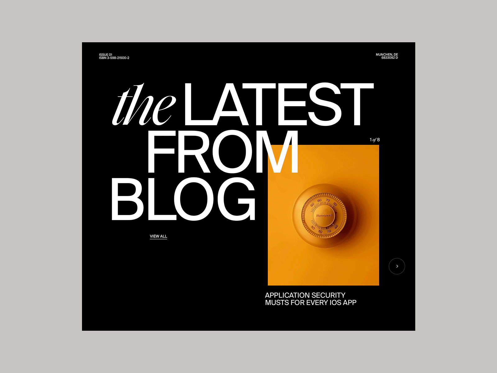 Arlind Aliu - Portfolio 003 bold branding design inspiration interaction layout minimal mobile motion portfolio swiss typography ui ux web web design