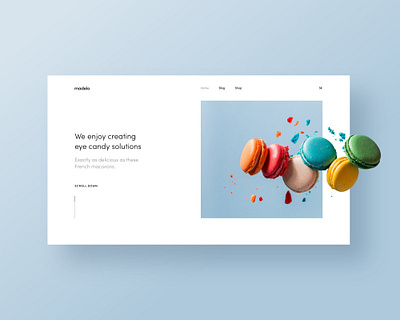 Madelo: Website #1 branding design ui ux webdesign