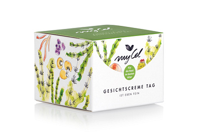 myCel Verpackungsdesign logo packaging design