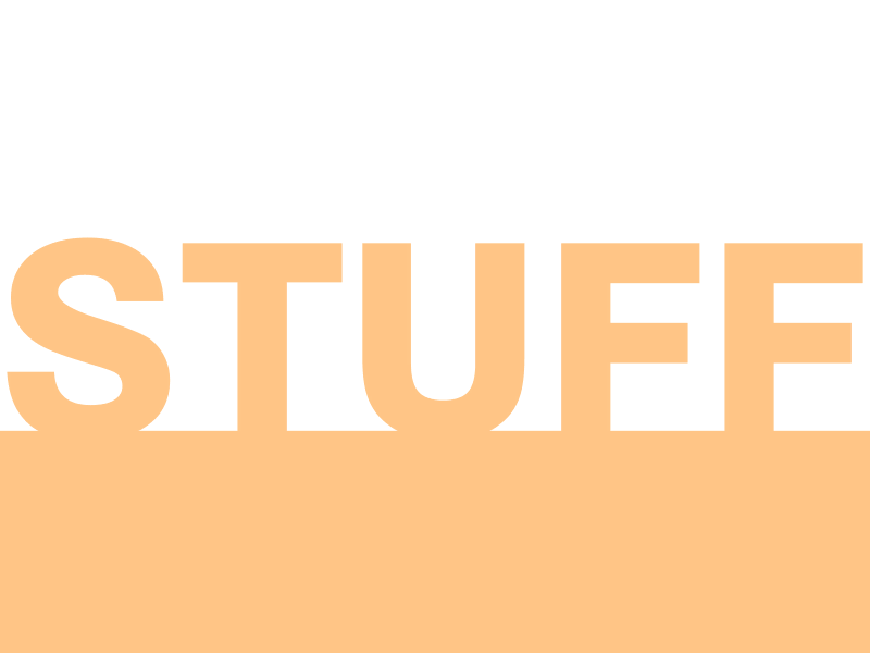 Stuff animation design gif loop motion typography words