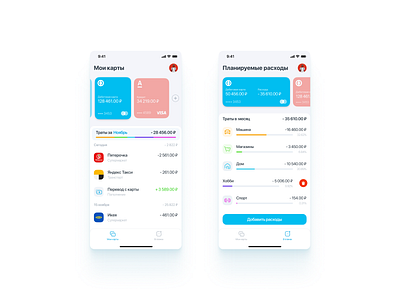 Bank cardholders bank app figma ui design ux design