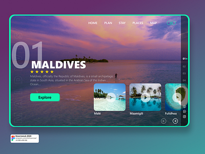 Landing Page Travel Agency agency branding clean app dark desktop figma landing page tour tourism tours travel ui ux web