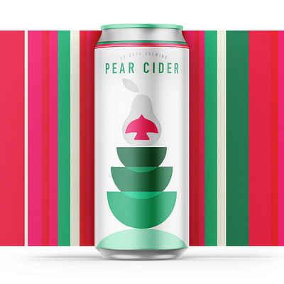 12 Days of Brewing :: A Partridge in a Pear Tree branding cpg design packaging