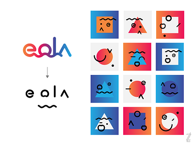 Eola | Branding Concept brand brand design brand identity branding branding and identity branding concept branding design colour colour and lines colour palette colourful colours face faces gradient logo logo design logodesign logos logotype