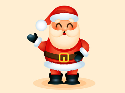 Santa Claus. Adobe Illustrator tutorial. adobe illustrator christmas design holiday illustration santa claus vector