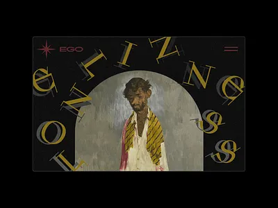 Loneliness | UI Web Concept boldmonkey branding logo loneliness painting web design website