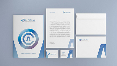 Cleisham Accountancy Branding and Marketing Collateral brand identity branding design graphic design graphic designer logo logo design marketing marketing collateral