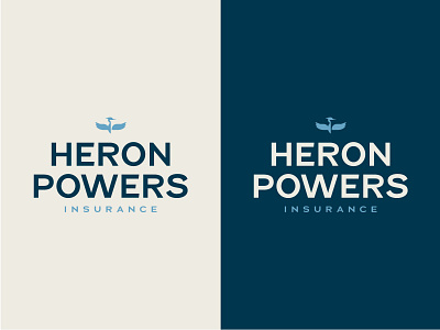 Heron-Powers | Rebrand 1/3 bird brand design brand identity branding branding and identity heron identity identity design logo power