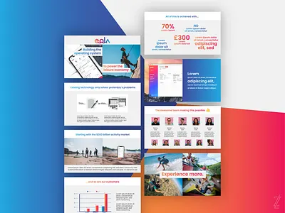 Eola | Website brand brand design brand identity branding branding design colourful gradient layout layout design pitch deck pitch deck design pitchdeck powerpoint powerpoint design powerpoint presentation presentation presentation design saas saas design