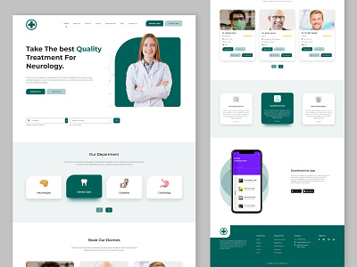 Medical Health Website appdesign best shot dribbble illustration landingpage media medical medicalapp medicine menu newdesign popular shot style template uidesign uiux uiuxdesign uiuxdesigner webtemplate