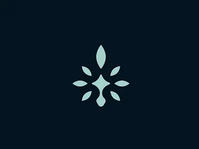 garden agency brand branding identity logo luxe luxury mark monogram new trademark