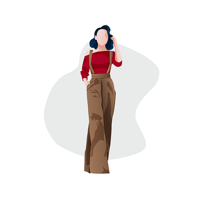 Pin-up girl girl illustration pin up girl pinup girl woman woman character woman illustration