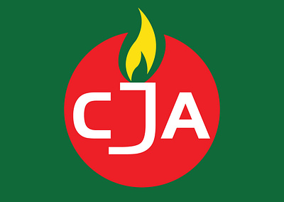 CJA LOGO3 art design flat graphic design icon illustration illustrator logo minimal vector