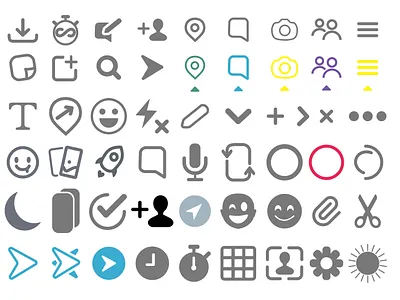 Snapchat icons brand dribbling emoji game icon instagram logo snapchat ui ux
