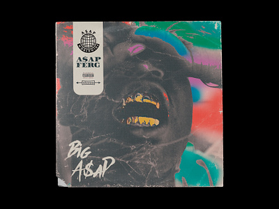 A$ap Ferg Big A$ap cover art cover artwork cover design design art music music art poster art poster design trap vinyl