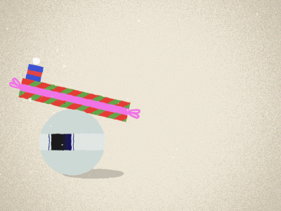 Christmas Eye after effects aftereffects animated gif illustration noise texture