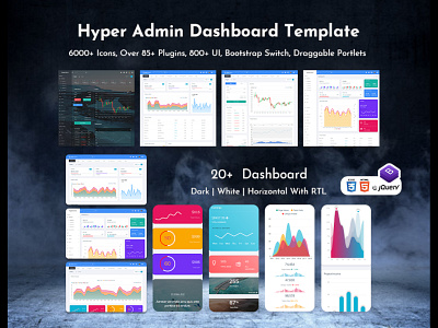 Responsive Admin Dashboard Template activity analytics card charts dark mode dark ui dashboard data design event interface management multipurpose themes product design project management task management task manager ui design ux web design