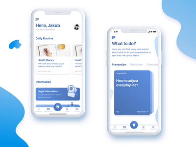 HAPP APP AGAINST COVID-19 NAVIGATION app cards covid 19 design interactions navigation pandemia pandemic quarantinelife ui ux