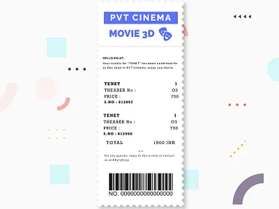 Email Receipt | DailyUI 17 daily ui dailyui