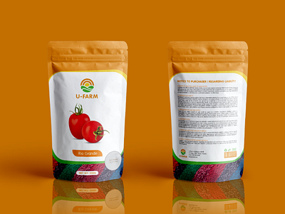 U-FARM Sachet Packaging Design