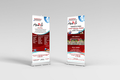 Roll-up Banners app branding design illustration minimal typography ui ux vector