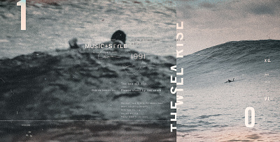 "Oceans" by Pearl Jam for 46PGS branding design graphicdesign photography print printdesign type typography