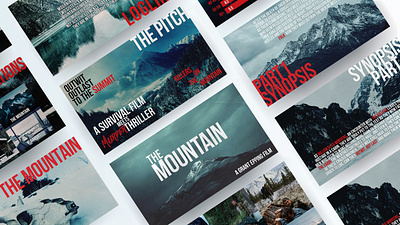 THE MOUNTAIN - FILM PITCH DECK film film pitch deck film production film treatment movie movie art movie pitch deck pitch deck tv tv series tv series pitch deck tv show tv show bible tv show pitch deck