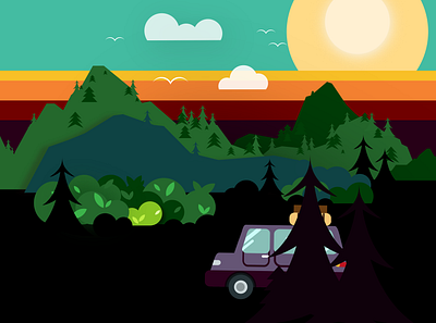 Sunset Cruise illustration