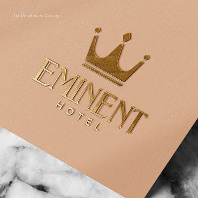 Eminent Hotel art direction brand brand design brand identity branding design graphic design identity design logo logodesign visual identity