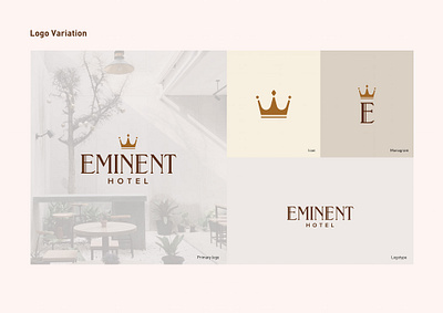 Eminent Hotel Unselected Concept art direction brand brand design brand identity branding design graphic design identity design logo logodesign variation visual identity