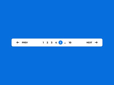 Daily UI 085 | Pagination 085 daily 100 challenge daily ui design pagination