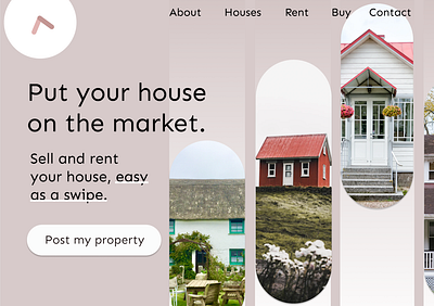 Design 22: Put your house on the market 30daychallenge 30daysofwebdesign branding dailydesignchallenge design uidesign webdesign