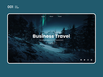 Business Travel app blog design colorful design dribbble invitation typography ui web web design 视觉艺术