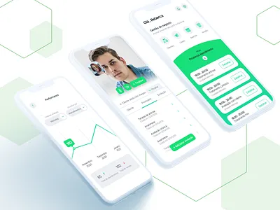 Scal • Small Business Call & Management analytics chart app business dashboard ui list mobile performance service service design telehealth ui ux videocall