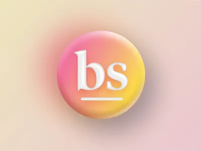 Soft 3D Personal Logo 3d brand branding dribbble glow gradient graphic design icon identity illustration illustrator logo mark personal brand photoshop soft 3d soft ui ui vector xd