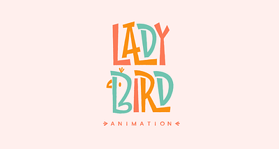 Ladybird Animation Logo animation brand branding logo logo design