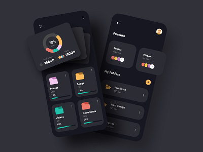 File Manager App UX UI Design app interface minimal mobile mobile app mobile apps mobile ui mobileapp mobileappdesign ui ui design uiux ux ux ui design