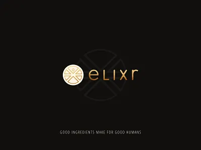 ELIXR Logo branding cbd design logo