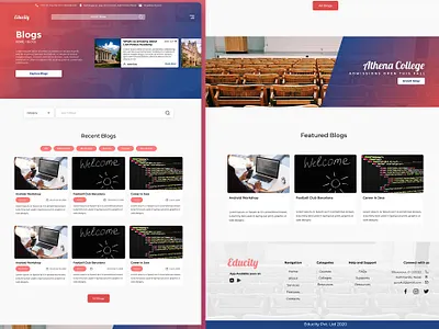educity blog blog design blog post blogger blogging blue editorial education education app education logo education website educational event gradient knowledgebase tags webapplication website website design websites