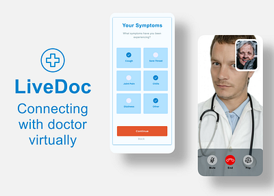 LiveDoc UX/UI Case Study app app design apps case design case studies casestudy design logo medical mobile app design ui uidesign uiux ux ux case study uxdesign uxui