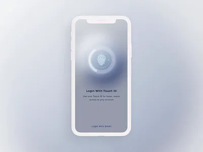 Fingerprint Scanner Mobile app UI android animation app app design appdesign concept scanner ui ui design user user experience user interface design userinterface